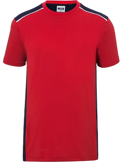 Daiber JN 860 Pánské pracovní tričko - Color 02.0860 red/navy Daiber JN 860 Pánské pracovní tričko - Color 02.0860 red/navy