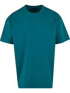 Build your Brand BY 102 Oversize tričko z těžké bavlny 56.0102 retro green