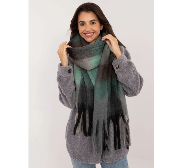 Šála AT SZ model 20523735 šedá černá - FPrice