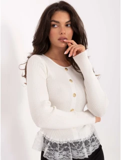 Sweter PM SW model 21365536 ecru - FPrice