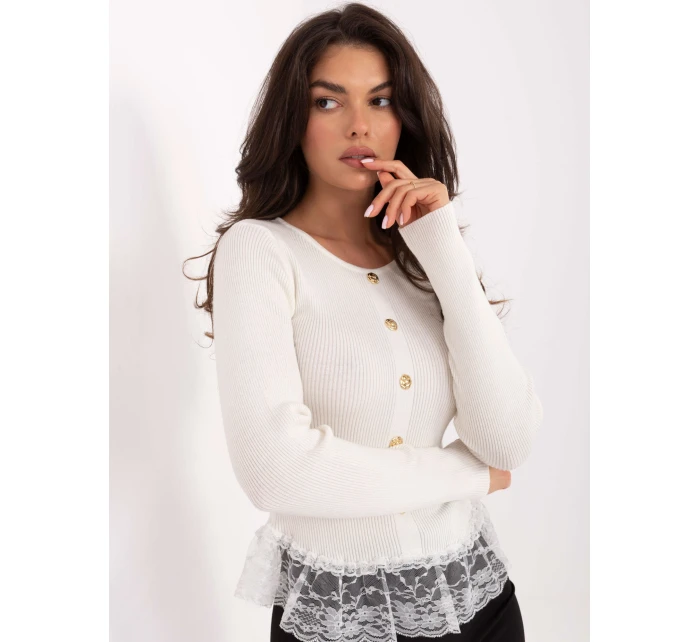 Sweter PM SW model 21365536 ecru - FPrice