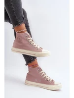 Dámské vysoké tenisky Big Star růžové Dámské vysoké tenisky Big Star růžové