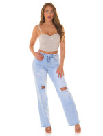 Sexy Koucla Crop Top with Glitter model 19631601 - Style fashion
