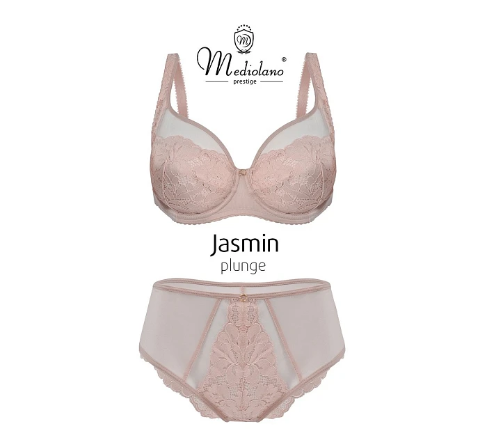 PLUNGE BRA POWDER model 22072855 - MEDIOLANO PLUNGE BRA POWDER model 22072855 - MEDIOLANO
