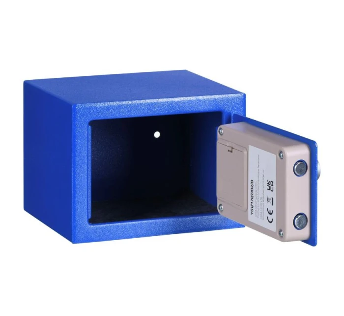 Yale Mini elektronický trezor modrý Základní trezor YSV mini modrý