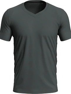 Vneck Pánské tričko s výstřihem do V slate grey model 22478246 - Stedman