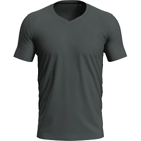 Vneck Pánské tričko s výstřihem do V slate grey model 22478246 - Stedman