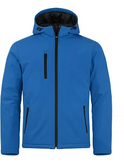 Padded Hooded Softshell Men Pánská zateplená softshellová bunda s kapucí model 22454934 royal blue - Clique