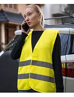 – Jednoduchá bezpečnostní vesta yellow model 22473503 - Korntex