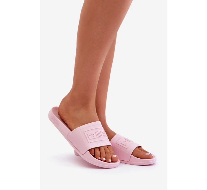 Lehké Dámské Sandály Big Star OO274036 Růžové
