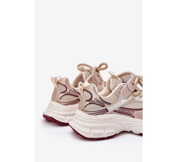 Lehké Dětské Tenisky Na Silné Podešvi Zlaté Xairana Lehké Dětské Tenisky Na Silné Podešvi Zlaté Xairana