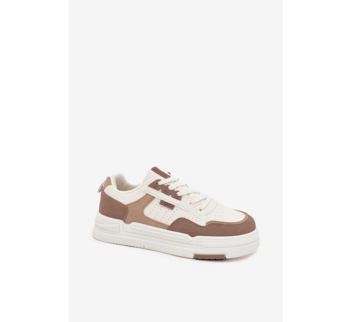 Tenisky Na Platformě Big Star OO274A151 Tmavobéžové Tenisky Na Platformě Big Star OO274A151 Tmavobéžové