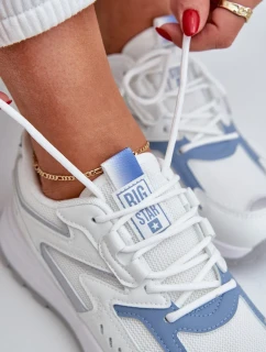 Dámské boty Big Star HI-POLY SYSTEM– bílo-modré