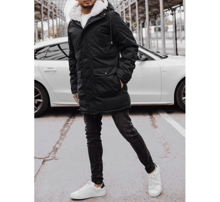 Pánská zimní bunda černá FashionStreet TX4588