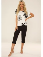 Pyžamo De Lafense 743 Elle kr/r S-2XL