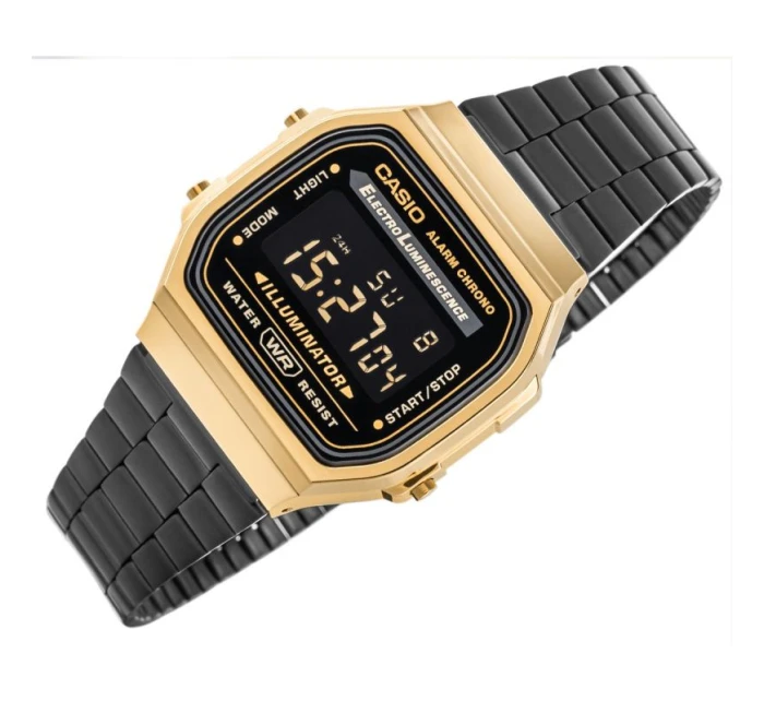 CASIO Vintage pánské hodinky A168WEGB-1BEF + BOX CASIO Vintage pánské hodinky A168WEGB-1BEF + BOX