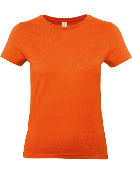 B&C #E190 /women Dámské tričko z těžké bavlny 01.004T orange
