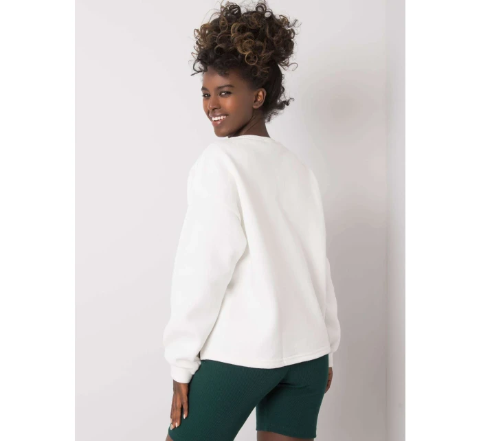 Mikina EM BL 624.90P bílá zelená Mikina EM BL 624.90P bílá zelená