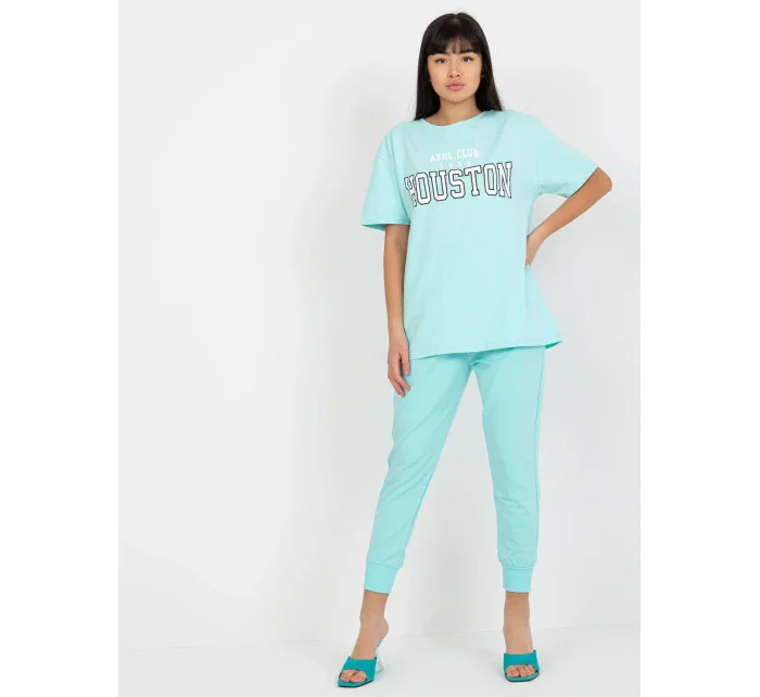 Dámské tričko EM TS 527 1.26X mentolová - FPrice