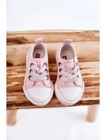Dětské látkové tenisky BIG STAR KK374052 Růžová Dětské látkové tenisky BIG STAR KK374052 Růžová