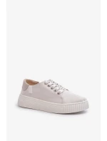 Dámské tenisky s paměťovou pěnou BIG STAR - bílé Dámské tenisky s paměťovou pěnou BIG STAR - bílé