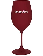 model 22205632 VÍNOPIČKA bordo sklenice na víno 350 ml - Giftela model 22205632 VÍNOPIČKA bordo sklenice na víno 350 ml - Giftela