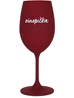 model 22205632 VÍNOPIČKA bordo sklenice na víno 350 ml - Giftela