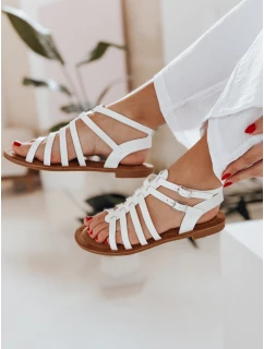 Dámské bílé sandály IRALIE FashionStreet ZY0944