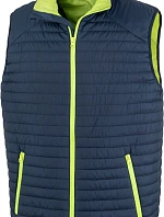 Result R 239X Thermo prošívaná vesta 30.239X navy/lime
