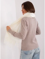 Szalik AT SZ model 18949440 ecru - FPrice Szalik AT SZ model 18949440 ecru - FPrice