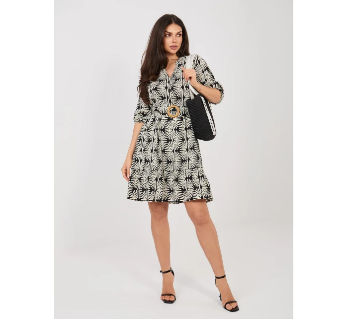 Sukienka D74516M30485B czarny Sukienka D74516M30485B czarny