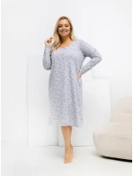 DU KN noční košile FP 602.15 šedá DU KN noční košile FP 602.15 šedá