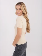 Sweter PM SW model 21821374 jasny beżowy - FPrice