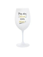 DEN bílá sklenice na víno 350 ml model 21860823 - Giftela DEN bílá sklenice na víno 350 ml model 21860823 - Giftela