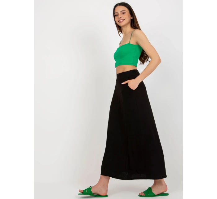 Dámská sukně model 21954775 černá - FPrice Dámská sukně model 21954775 černá - FPrice