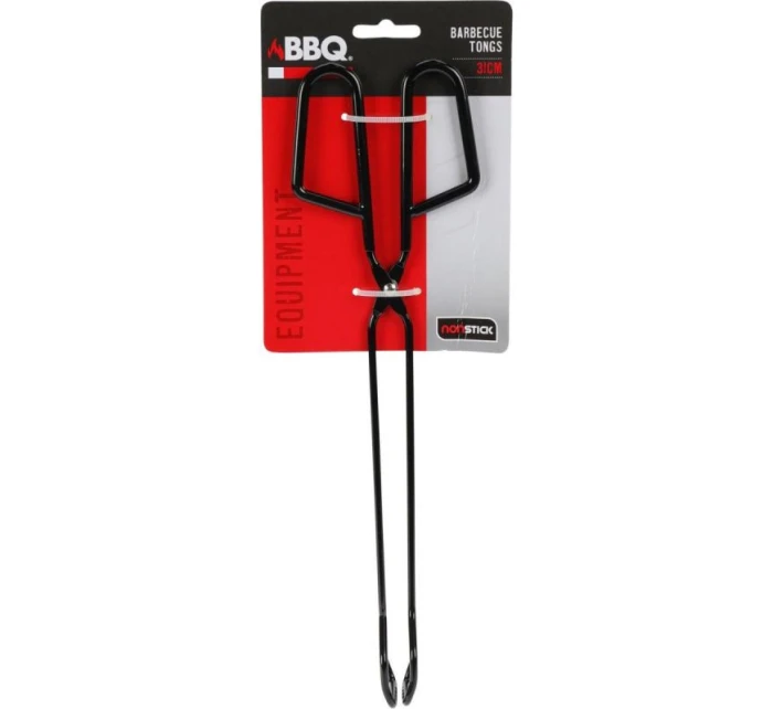 Kleště na grilování černé délka 31,5 cm