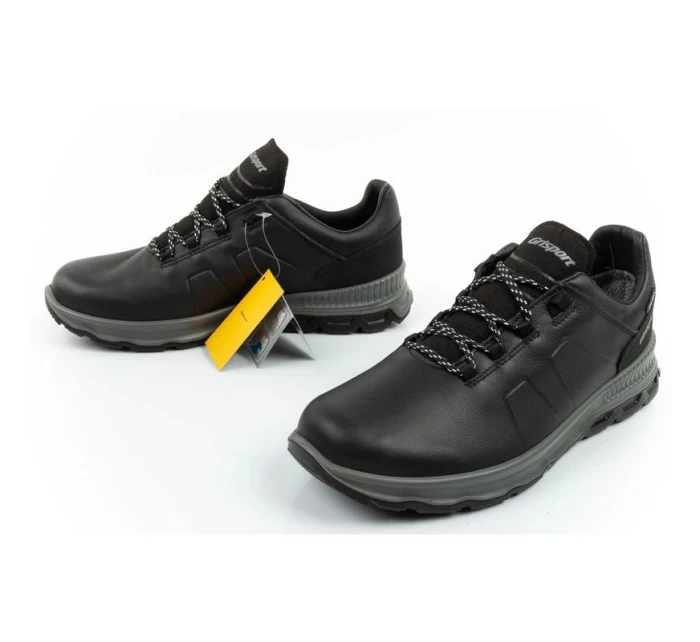 Grisport pánská treková obuv Nero avon SPO-TEX leather black