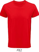 SOL'S Crusader Men Pánské tričko z bio bavlny 25.3582 red