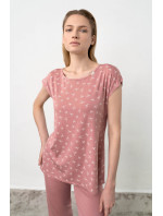 Vamp - Dvoudílné dámské pyžamo – BOWY 18048 - Vamp