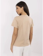 T shirt CLM TS model 21116954 camelowy - FPrice