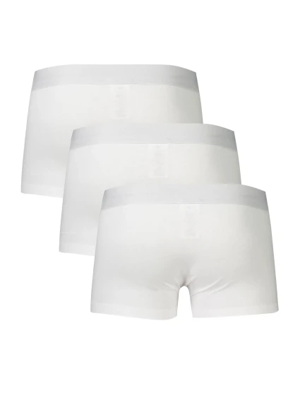 3PACK Pánské boxerky Bikkembergs bílé 3PACK Pánské boxerky Bikkembergs bílé