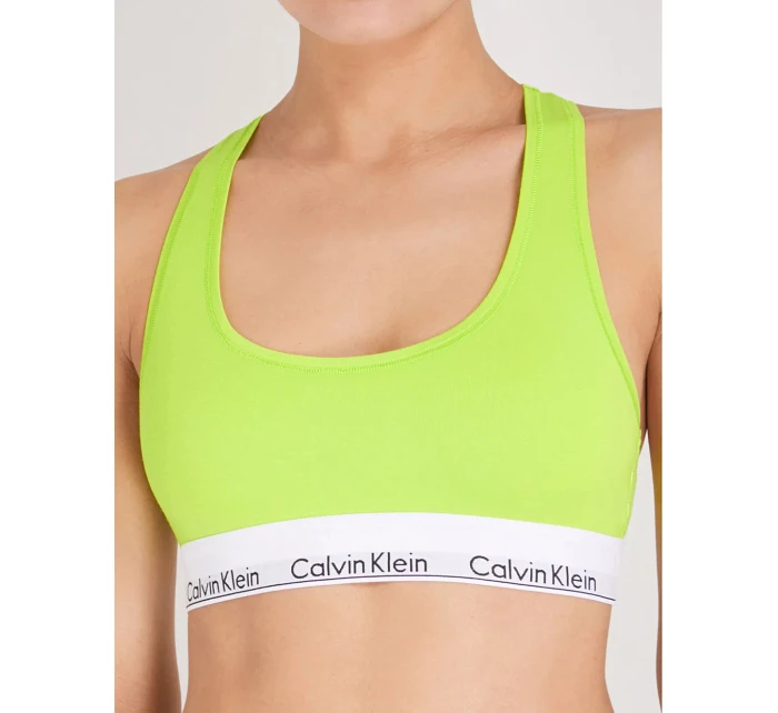 Sportovní podprsenka Neon žlutá model 17057998 - Calvin Klein Sportovní podprsenka Neon žlutá model 17057998 - Calvin Klein