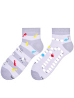 Krátké asymetrické pánské ponožky model 8893833 - More