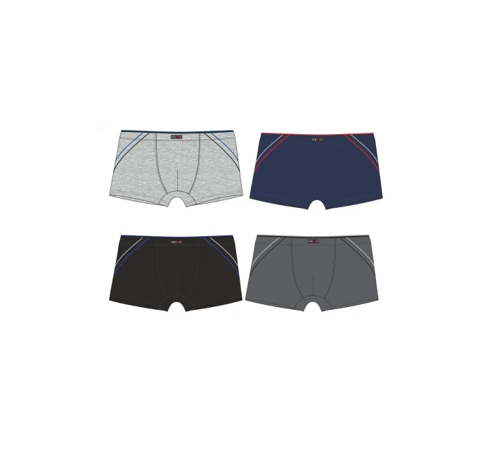 Hladké boxerky Redo M-2XL