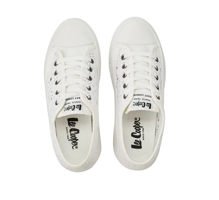 dámské sportovní boty white dámské model 22071730 - Lee Cooper dámské sportovní boty white dámské model 22071730 - Lee Cooper
