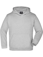 Daiber JN 47K Dětská mikina s kapucí 02.047K grey heather