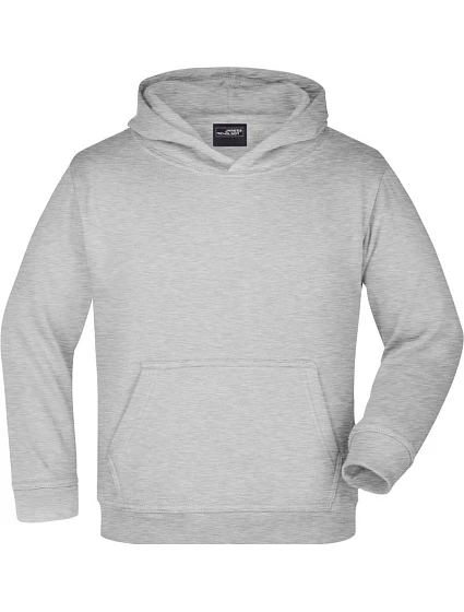 Daiber JN 47K Dětská mikina s kapucí 02.047K grey heather