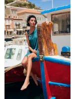 Vamp - Pohodlné dámské šaty – Syrah 18485 - Vamp