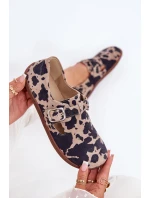 Semišové Polobotky Dámské S Přezkou  model 21703105 - Zazoo