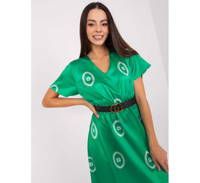 Sukienka DHJ SK 17260.90 zielony